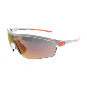 UNDER ARMOUR UA 7001/SIXN White Orange Mask  Sunglasses